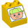 Duplo Slope 2 x 2 x 1.5 (45°) with Boys Face (6474 / 84666)