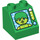 Duplo Slope 2 x 2 x 1.5 (45°) with Green Figure on Monitor (6474 / 36625)