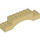 Duplo Tan Arch Brick 2 x 10 x 2 (51704)