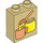 Duplo Tan Brick 1 x 2 x 2 with Honey and Mug with Bottom Tube (15847 / 105406)