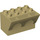 Duplo Tan Brick 4 x 3 x 3 Wry Inverted (51732)