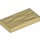 Duplo Beige Fliese 2 x 4 mit Woodgrain Muster (65109)