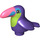 Duplo Toucan with Pink and Purple (52353)