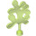 Duplo Transparent Bright Green Branch (43852)