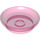 Duplo Rosa scuro trasparente Dish (31333 / 40005)