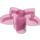 Duplo Transparent Dark Pink Flower with 5 Angular Petals (6510 / 52639)