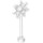 Duplo Transparent Glitter Stick with Flower (42077)