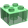 Duplo Vert transparent Brique 2 x 2 (3437 / 89461)