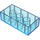 Duplo Transparent Light Blue Brick 2 x 4 (3011 / 31459)