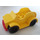 Duplo Voertuig Auto Oldtimer met Rood Bumper, Zwart Wielen (4853)