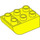 Duplo Vibrant Yellow Brick 2 x 3 with Inverted Slope Curve (98252)