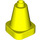 Duplo Vibrant Yellow Cone 2 x 2 x 2 (16195 / 47408)