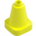 Duplo Vibrant Yellow Cone 2 x 2 x 2 (16195 / 47408)