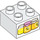 Duplo Bianco Mattoncino 2 x 2 con Honey Jars (3437 / 105407)