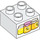 Duplo White Brick 2 x 2 with Honey Jars (3437 / 105407)