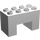 Duplo blanc Brique 2 x 4 x 2 avec 2 x 2 Coupé sur Bas (6394)