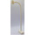 Duplo White Curved Rod with 2 x 1 Base (42083)