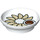 Duplo Wit Dish met Biscuits en chocolate sauce (31333 / 74787)