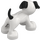 Duplo White Dog with Black Spots and Black Tail (58057 / 89697)