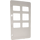 Duplo White Door 1 x 4 x 6 with Six Panes
