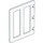 Duplo White Door 4 x 5 with Cut Out (65111)