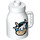Duplo Weiß Duplo Flasche mit Griff mit Cow Dekoration (35092 / 36986)