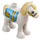 Duplo Wit Foal met Gold Harness (73388)