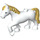 Duplo Bianco Cavallo con Gold Mane (1376 / 57892)