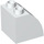 Duplo White Slope 45° 2 x 2 x 1.5 with Curved Side (11170)