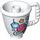 Duplo blanc Tea Cup avec Manipuler avec Planets (27383 / 105449)