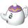 Duplo White Tea Pot with Lid with Mrs Potts Face (35735 / 36608)