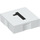 Duplo White Tile 2 x 2 with Side Indents with Number 1 (14441 / 48500)