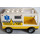 Duplo White Van with Yellow Base with Airport Rescue Sticker