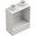 Duplo Blanco pared 1 x 2 x 2 Plank Patrón (18783)