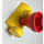 Duplo Gelb Boiler mit rot Funnel (4570 / 73355)