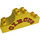 Duplo Yellow Bow 2 x 6 x 2 with &quot;CIRCUS&quot; (4197)