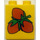 Duplo Yellow Brick 1 x 2 x 2 with 3 Hazelnuts without Bottom Tube (4066)