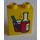 Duplo Jaune Brique 1 x 2 x 2 avec Drinks sans tube à l&#039;intérieur (4066 / 42657)