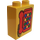 Duplo Giallo Mattoncino 1 x 2 x 2 con Phone senza tubo inferiore (4066)