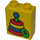Duplo Jaune Brique 1 x 2 x 2 avec Stacking Toy sans tube à l&#039;intérieur (4066)