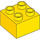 Duplo Jaune Brique 2 x 2 (3437 / 89461)