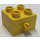 Duplo Yellow Brick 2 x 2 with Pin (3966)