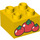 Duplo Yellow Brick 2 x 2 with Tomatoes (3437 / 15906)