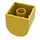 Duplo Amarillo Ladrillo 2 x 2 x 2 con Parte superior curva (3664)