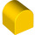 Duplo Giallo Mattoncino 2 x 2 x 2 con Parte superiore curva (3664)