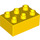 Duplo Yellow Brick 2 x 3 (87084)