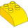 Duplo Yellow Brick 2 x 3 with Curved Top (2302)