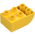 Duplo Yellow Brick 2 x 3 with Inverted Slope Curve (98252)