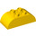 Duplo Yellow Brick 2 x 4 with Curved Sides (98223)