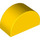 Duplo Yellow Brick 2 x 4 x 2 with Curved Top (31213)